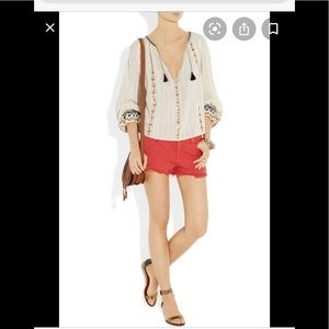 Rag and bone mila  cut off jean short